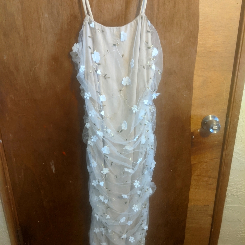 Angel  semi formal dress